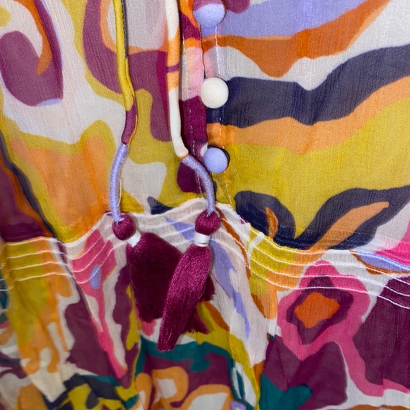 Anthropologie Multicolor Long Sleeve Dress - Picture 5 of 9